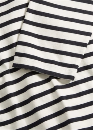 Loui oversized bluse Dark Navy/White Stripe Skall Studio